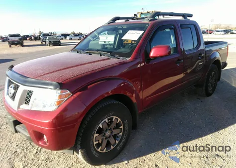 2020 Nissan Frontier Pro-4X 4X4 z USA, uszkodzony, nr VIN 1N6ED0EB6LN726924